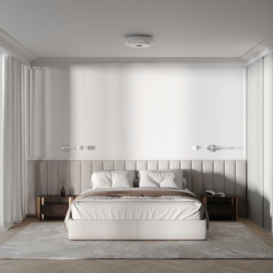 Светильник настенно-потолочный LED Семь Огней Эйри с пультом д/у 18 м² регулируемый белый RGB свет цвет белый