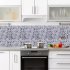 Комплект стеновых панелей ПВХ Мозаика серый 300x300x1.5 мм 0.465 м²