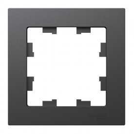 Рамка Systeme Electric AtlasDesign одноместная базальт (ATN001401)