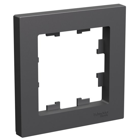 Рамка Systeme Electric AtlasDesign одноместная базальт (ATN001401)