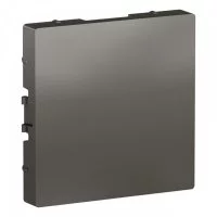 Заглушка Systeme Electric AtlasDesign встраиваемая сталь (ATN000909)