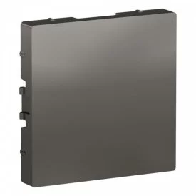 Заглушка Systeme Electric AtlasDesign встраиваемая сталь (ATN000909)