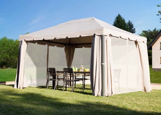 Павильон Naterial Ysis 300x280x400 см серый