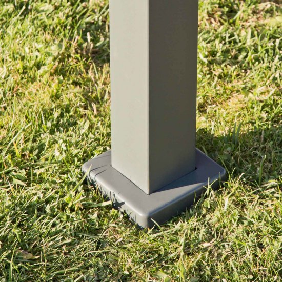 Павильон Naterial Ysis 300x280x400 см серый