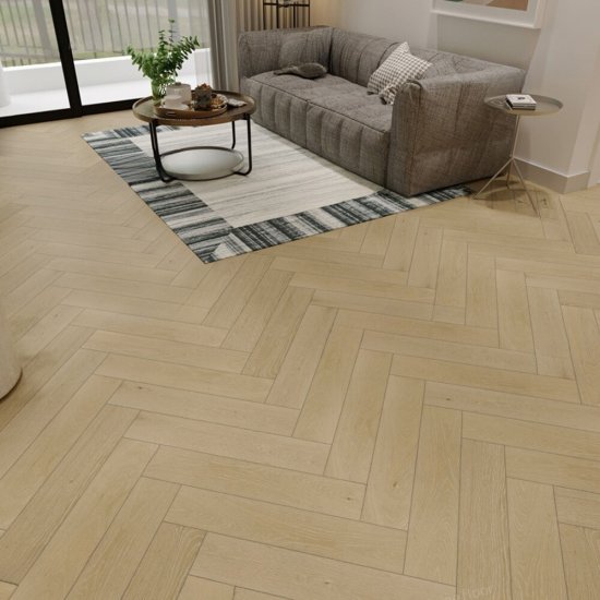 Инженерная доска Alpine Floor Castle дуб шампань 1,152 кв.м 12 мм однополосная с фаской брашированная