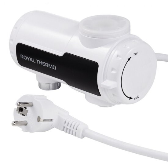 Водонагреватель проточный Royal Thermo UniTap Mini электрический 3,3 кВт горизонтальный