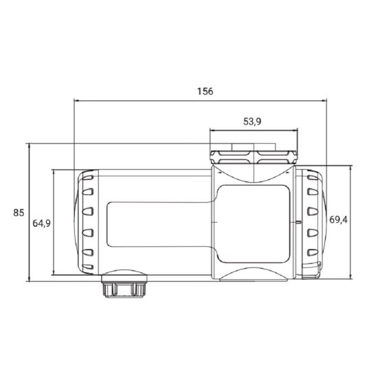 Водонагреватель проточный Royal Thermo UniTap Mini электрический 3,3 кВт горизонтальный