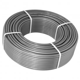 Труба для теплого пола PERT СТМ 20х2 мм из термостойкого полиэтилена (200 м) серая (CPER20022-200)