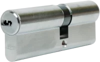 Цилиндр Abus D6N 40x50 мм ключ/ключ цвет никель