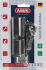 Цилиндр Abus KD6N Z50/K40, 50x40 мм, ключ/вертушка, цвет никель