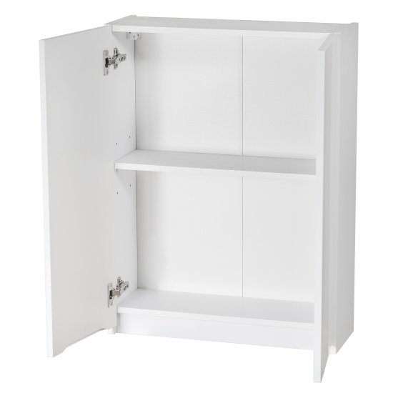 Шкаф для стиральной машины Терни KONSENSA 60x80 см навесной цвет белый