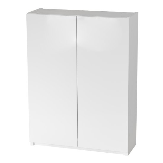 Шкаф для стиральной машины Терни KONSENSA 60x80 см навесной цвет белый