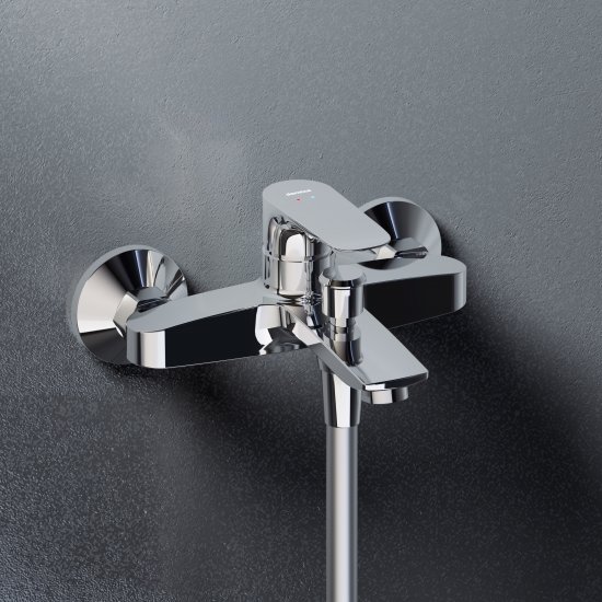 Смеситель для ванны Damixa Willow 211000000LM однорычажный цвет хром