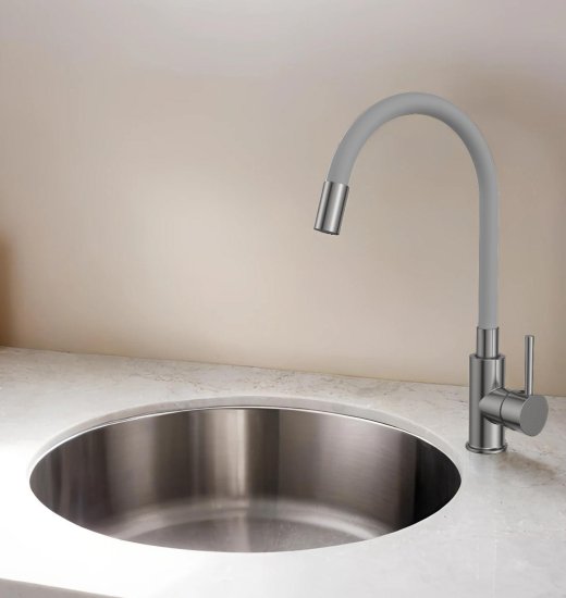 Смеситель для кухни Esko Coralli CR519GTOTAL общая высота 40 см цвет графит