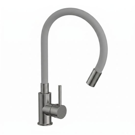 Смеситель для кухни Esko Coralli CR519GTOTAL общая высота 40 см цвет графит