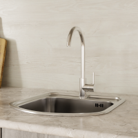 Смеситель для кухни Esko Modena MD519 общая высота 37 см цвет хром