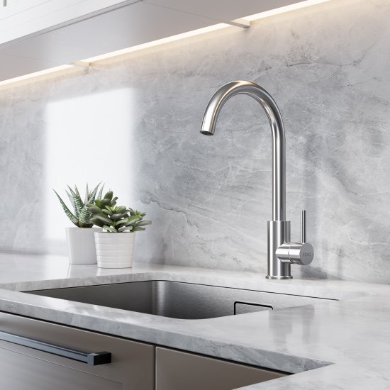 Смеситель для кухни Esko Modena MD519 общая высота 37 см цвет хром