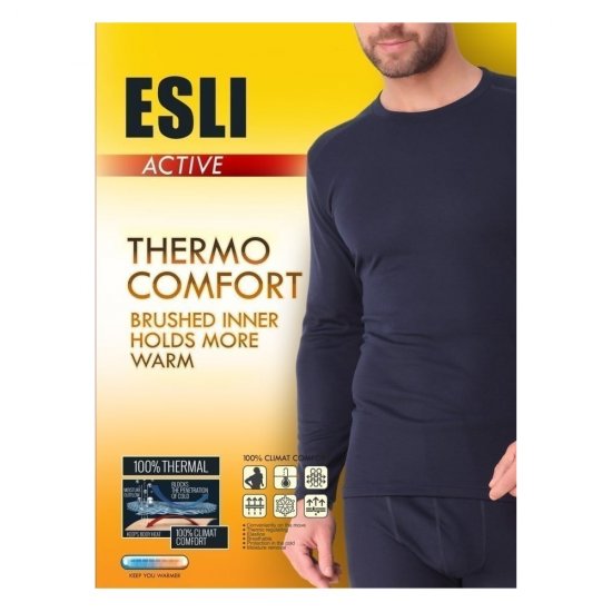 Мужская фуфайка-джемпер ESLI mктd 668 размер 170,176-102/3XL, черный