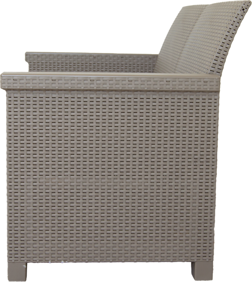 Набор садовой мебели Basegi пластик капучино