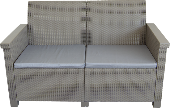 Набор садовой мебели Basegi пластик капучино