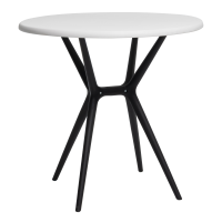Стол обеденный Arneis 75x80x75 см пластик белый