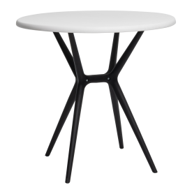 Стол обеденный Arneis 75x80x75 см пластик белый