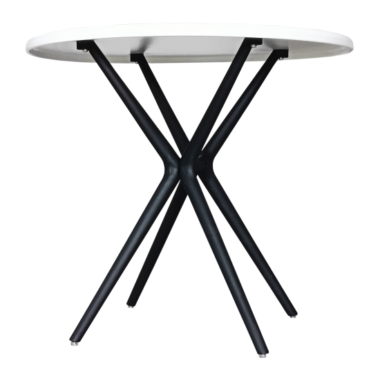 Стол обеденный Arneis 75x80x75 см пластик белый