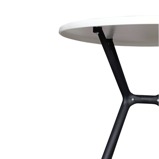 Стол обеденный Arneis 75x80x75 см пластик белый