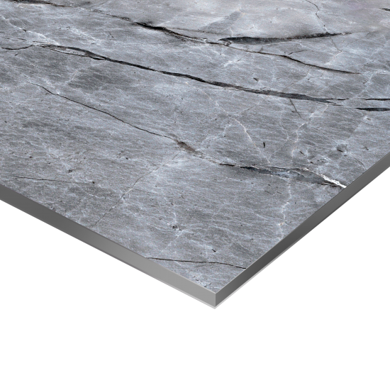 Стеновая панель Alumoart Thunderstorm Grey 53.2.2 240x60x0.4 см алюминий цвет серый