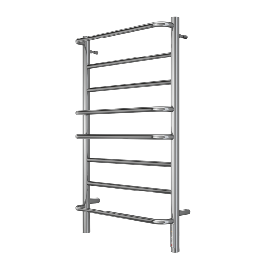 Полотенцесушитель электрический Equation 500x850 мм 125 Вт с терморегулятором лесенка цвет хром