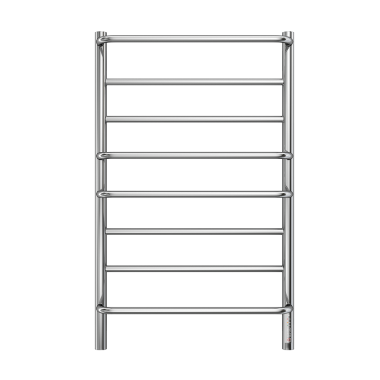 Полотенцесушитель электрический Equation 500x850 мм 125 Вт с терморегулятором лесенка цвет хром