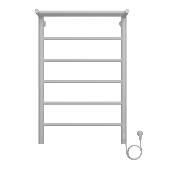 Полотенцесушитель электрический Equation 500x800 мм 125 Вт лесенка цвет белый