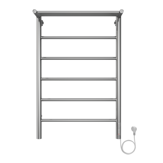 Полотенцесушитель электрический Equation 500x800 мм 125 Вт лесенка цвет хром