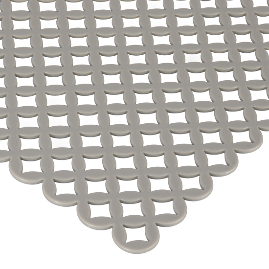 Коврик для мойки Vidage 39.5x29.5 см ПВХ цвет серый