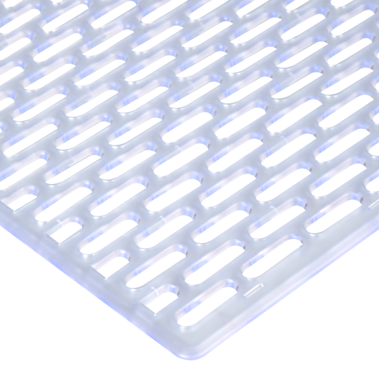 Коврик для мойки Vidage 28.5x33 см ПВХ цвет прозрачный