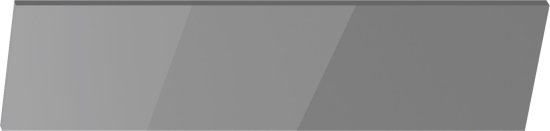 Фасад комода Лион Аша грей 79.6x22x1.6 см ЛДСП цвет серый