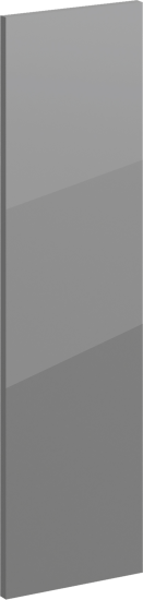 Фасад комода Лион Аша грей 79.6x22x1.6 см ЛДСП цвет серый