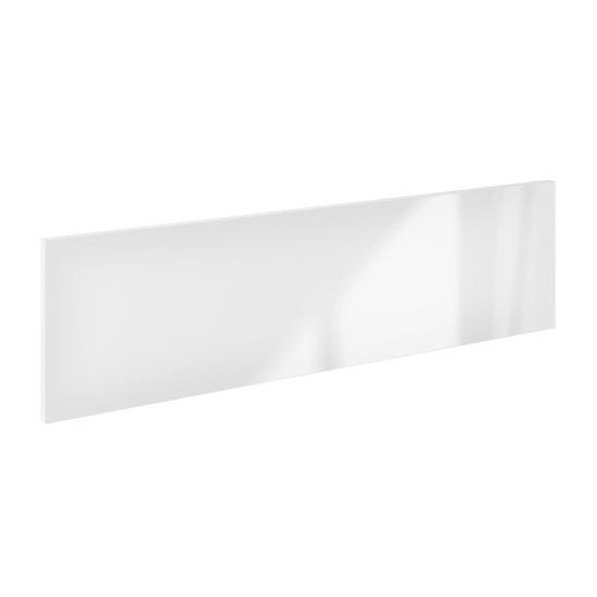 Фасад комода Лион 79.6x22x1.6 см ЛДСП цвет белый лак