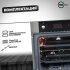 Духовой шкаф газовый встраиваемый MBS DG-602 594 мм черный/металлик