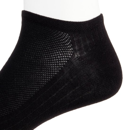 Носки мужские низкие Hesler кардная пряжа 44-46 черные (3 пары)