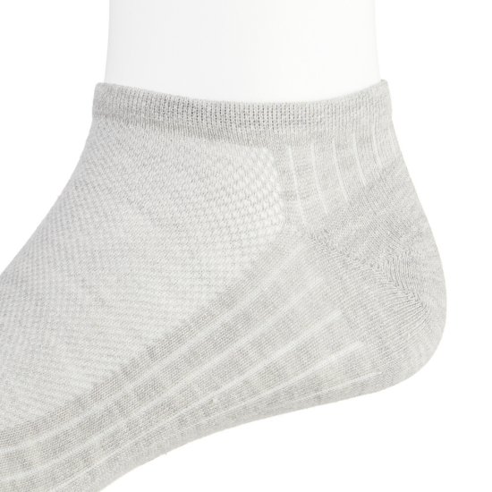 Носки мужские низкие Hesler кардная пряжа 41-43 серые (3 пары)