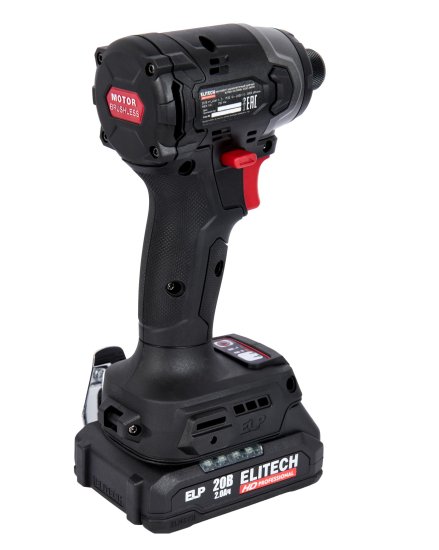 Винтоверт ударный аккумуляторный Elitech HD CS2003SL, 20 В Li-Ion 2x2 Ач