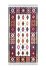 Ковер Maya 80x150 см хлопок 979 цвет красный