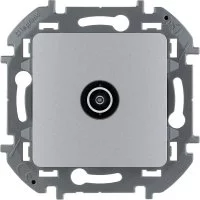 Проходная розетка TV Legrand INSPIRIA
