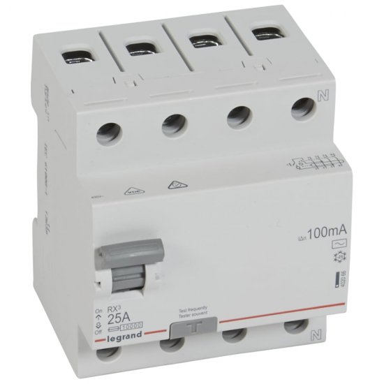 Выключатель дифференциального тока Legrand Rx3