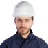 Каска защитная Delta Plus Quartz Up IV белая с храповиком (QUARUP4BC)