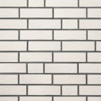 Клинкерная плитка для фасада Roben Oslo Perlweiss genarbt (24 шт.= 0,5 кв.м с учетом шва) белая 240х71х14 мм