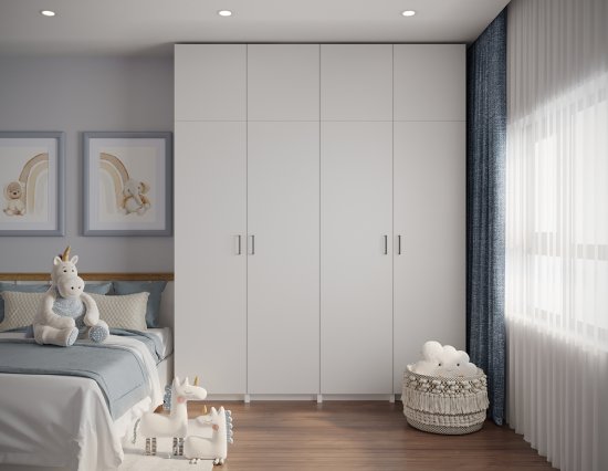 Фасад комода Лион София 79.6x22x1.6 см ЛДСП цвет белый матовый