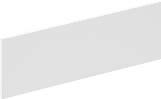 Фасад комода Лион София 79.6x22x1.6 см ЛДСП цвет белый матовый