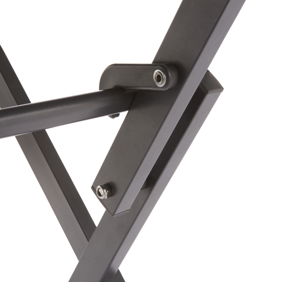 Стол садовый квадратный Naterial Xara 71x71x74 см алюминий темно-серый